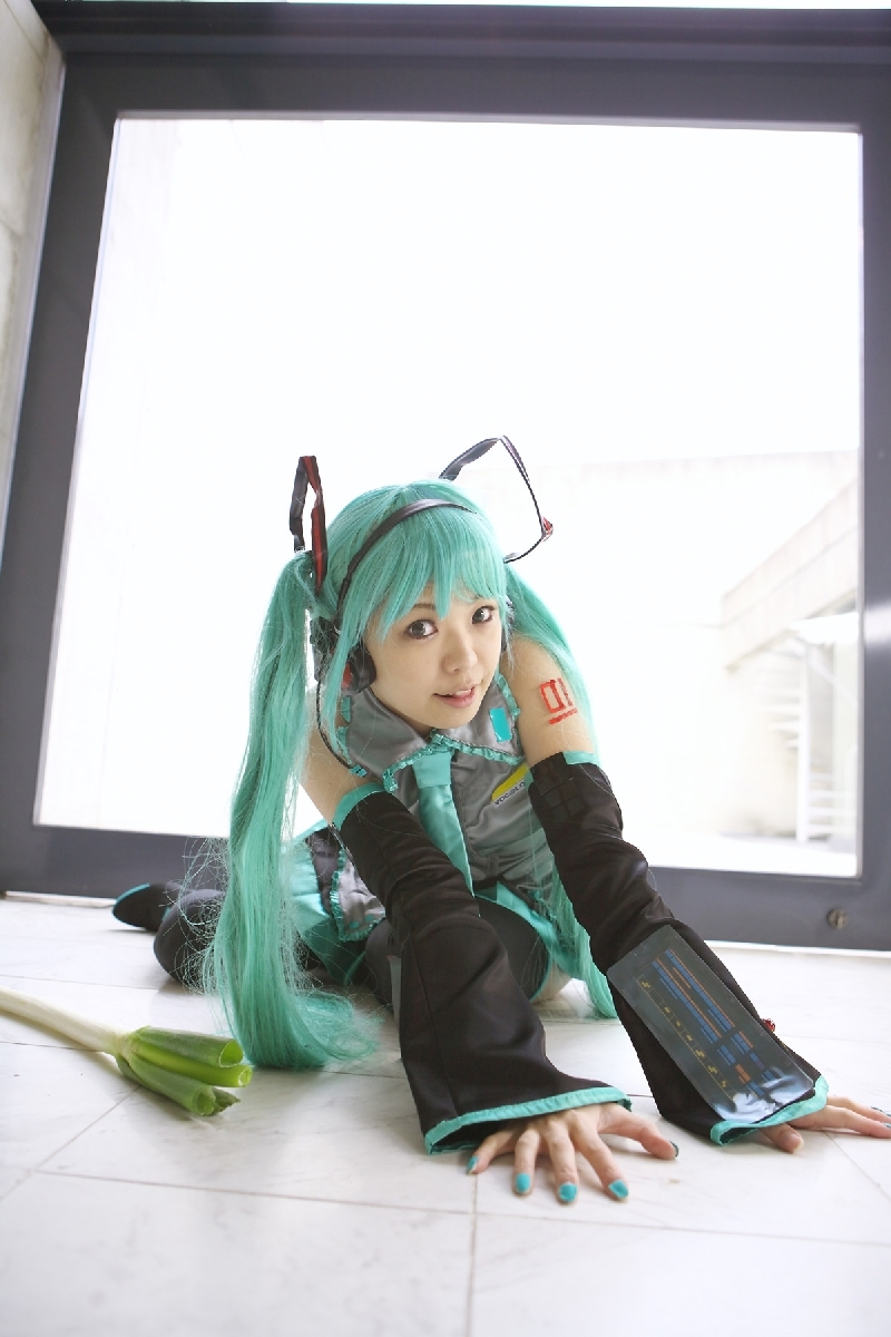 [Cosplay]  Vocaloid - Sexy Hatsune Miku